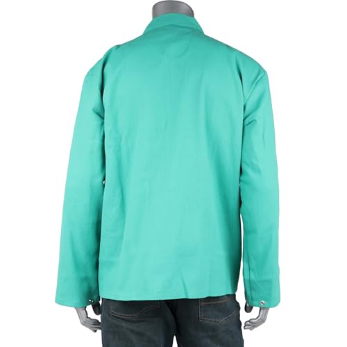 Green Ironcat 7040/L Welding - Cotton Welders Jacket L