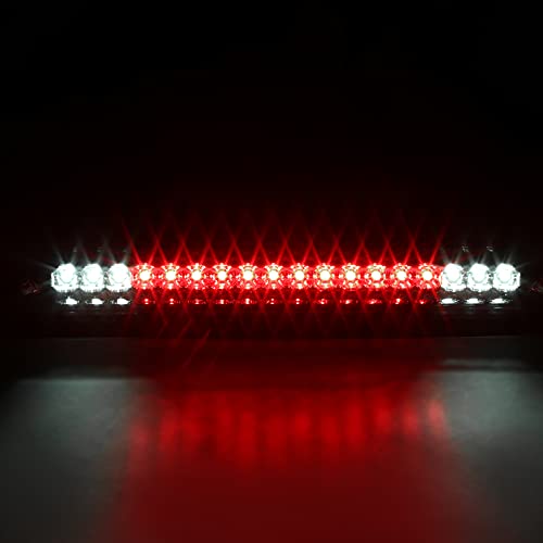 Chrome Clear Spec-D Tuning LED 3rd Brake Light Compatible with 1994-1999 Chevy C/K 1500 2500 3500, 2000 Chevy C/K 2500 3500