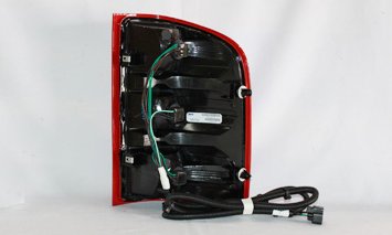 Left TYC Tail Light Assembly Compatible with 2007-2014 Chevrolet Silverado
