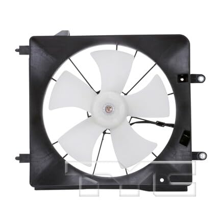 Cooling Fan Assembly TYC 600940 Compatible with 2004-2008 Acura TSX