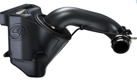 Cold Air Intake S&B Filters 75-5128 For 2019 Silverado/Sierra 1500 5.3L & 6.2L (Oiled Cleanable, 8-ply Cotton Filter)