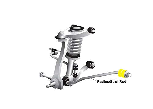 Nolathane Front To Frame REV064.0016 Suspension Strut Rod Bushing Kit Compatible with 65-74 GTX, Charger, Satellite, Road Runner, Coronet, Challenger, Barracuda