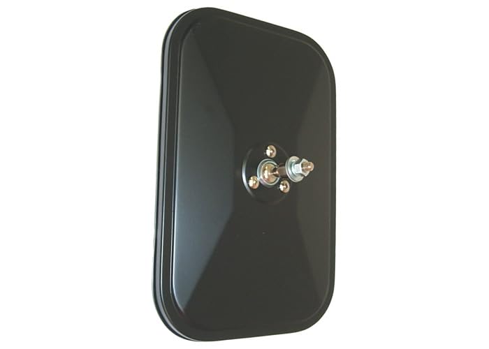 OMH69SP Brothers Trucks Mirror Head - Rectangle - Black - Each