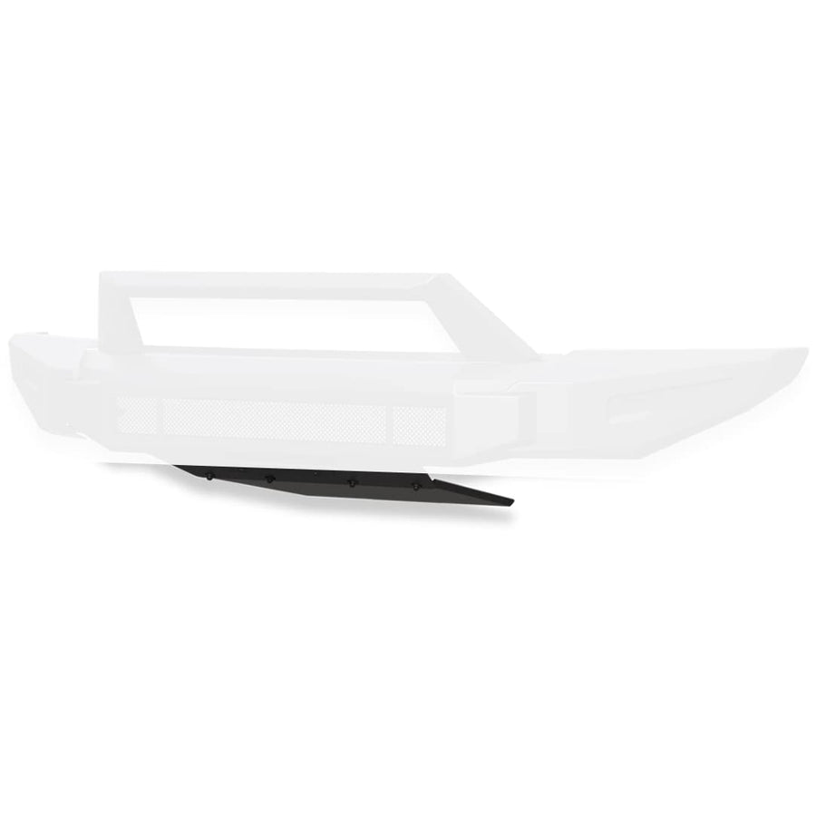 Heavy Duty Black Horse Armour II Modular Front Bumper Skid Plate Only Matte Black Compatible with 2015-2019 Chevrolet Silverado 2500 HD|2015-2019 Chevrolet Silverado 3500 HD-AFB-SI35-SK