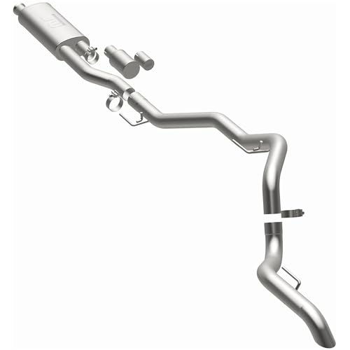 MagnaFlow Exhaust Performance System 19621: Cat-Back, Overland Series, For 2020-2025 Jeep Gladiator, Single Straight Driver Side Rear Exit