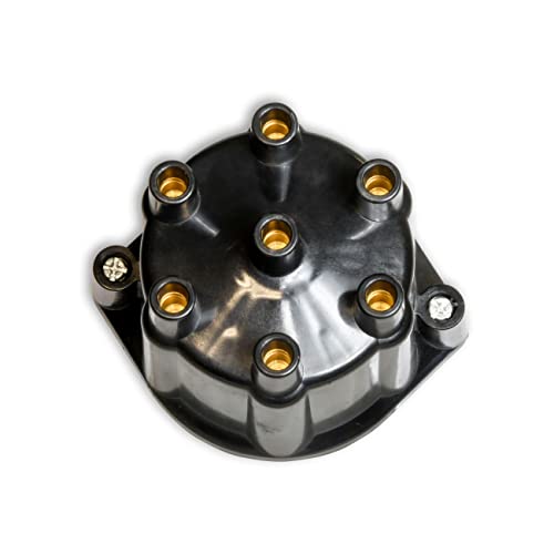 AMC/Jeep/IH L6 Vac Blk Cap Pertronix D161700 Flame-Thrower Billet Distributor