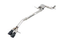 Mk6 Jetta AWE Tuning 2.5L Track Edition Exhaust - Diamond Black Tips