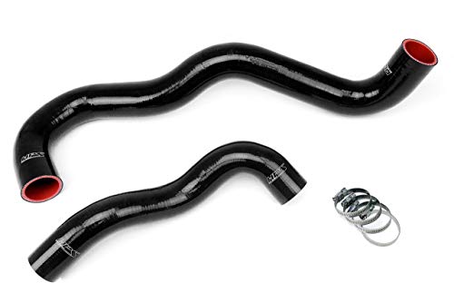 Black HPS (57-1075-BLK) Silicone Radiator Hose Kit for Ford Excursion