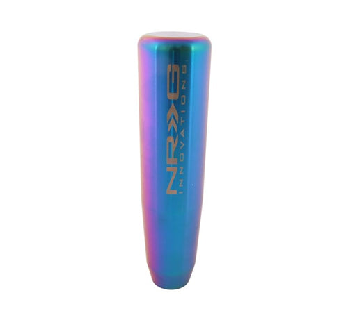 Universal NRG Short Shifter Knob - 5in. Length / Heavy Weight 1.27Lbs. - Multi Color/Neochrome