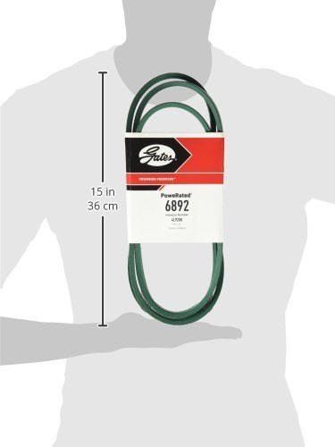 Gates Powe Rated 6892 Fhp Medium Horse Power V Belt