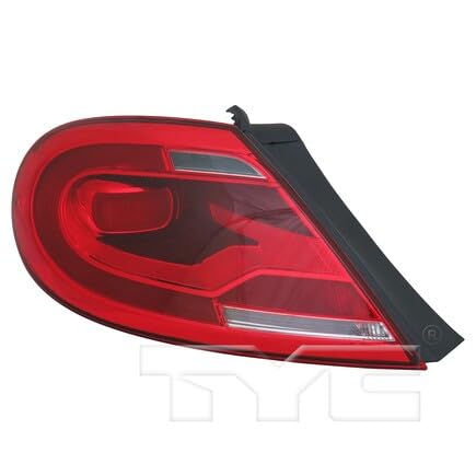 Left TYC Tail Light Assembly Compatible with 2012-2016 Volkswagen Beetle