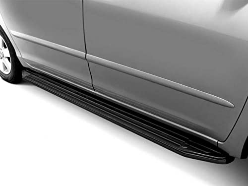 Peerless Black Horse Running Boards Compatible with 2019-2021 Hyundai Tucson-PR-HY169BK Black