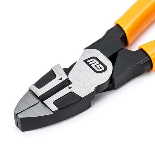 8 Inch GEARWRENCH Dipped Handle Linesman Plier - 82180-06