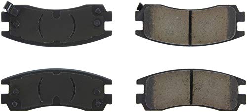 Rear StopTech 308.06980 Brake Pads with Shims and Hardware Street