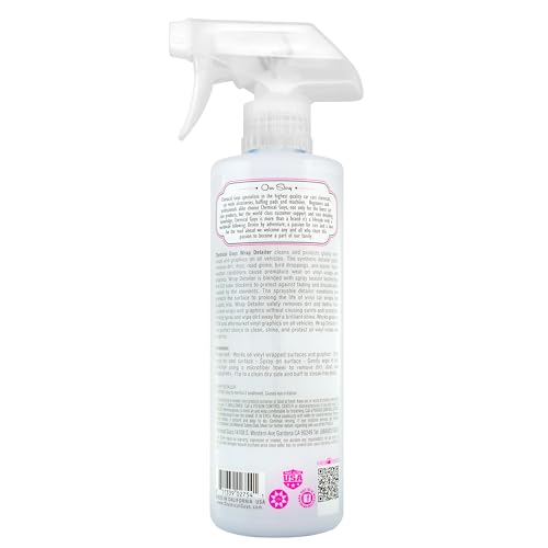 Wrap Detailer Chemical Guys Gloss Enhancer & Protectant - Quick Detailer Spray for Vinyl Wraps, Clear Bra, Paint Protection Film & Graphics, Cars, Trucks, and More - 16 fl oz