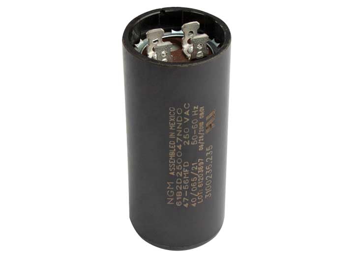 Hard Start Dometic Capacitor - 250V, Black 3100236.235