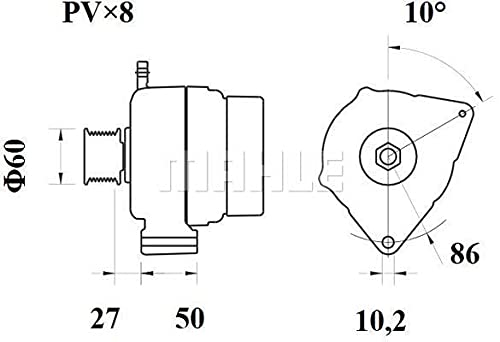 Alternator Mahle - MG108