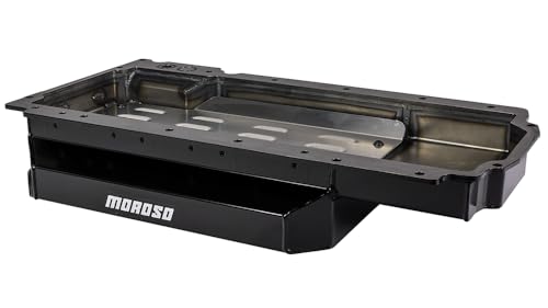 Moroso Steel Dry Sump Oil Pan 20617, Fits GM Gen V LT Engines, 4#12 Pick ups