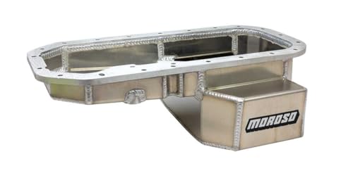 Moroso Aluminum Wet Sump Baffled Oil Pan 20934, Fits Toyota 4AGE/7AGE Engine, RWD Vehicles