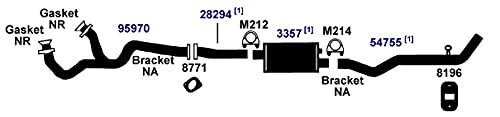 Exhaust Gasket AP Exhaust 8771