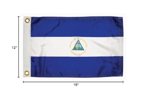 12" x 18" Nicaragua Flag, TAYLOR MADE PRODUCTS
