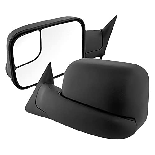 Xtune MIR-DRAM98-PW-SET Mirror (Dodge Ram 98-01 L&R Manual Extendable - Power Heated Adjust - LeftFitDodge Ram 1500 1998-01 /Dodge Ram 2500 1998-02 /Dodge Ram 3500 1998-02)