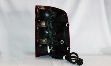 Left TYC Tail Light Assembly Compatible with 2007-2010 GMC Sierra Pickup