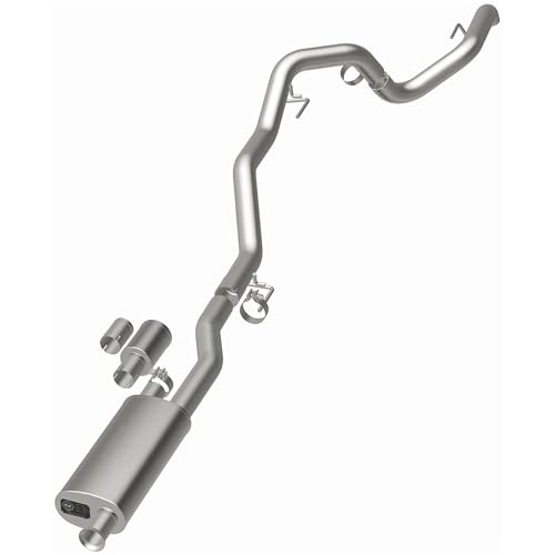 MagnaFlow Exhaust Performance System 19621: Cat-Back, Overland Series, For 2020-2025 Jeep Gladiator, Single Straight Driver Side Rear Exit