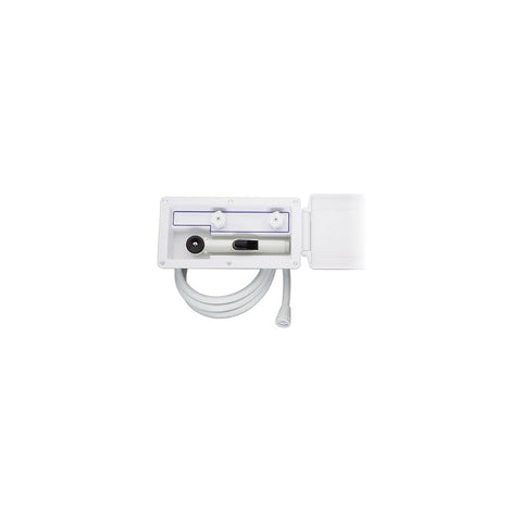 Attwood Aft-Deck 4131-4 Hot and Cold Freshwater Exterior Boat Shower Box Kit