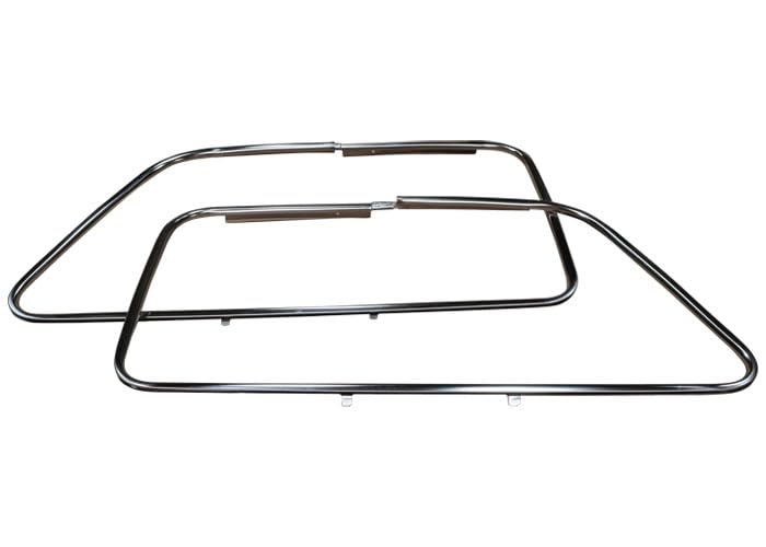 DMS54SS Brothers Trucks Outer Door Window Frames - Stainless - Pair