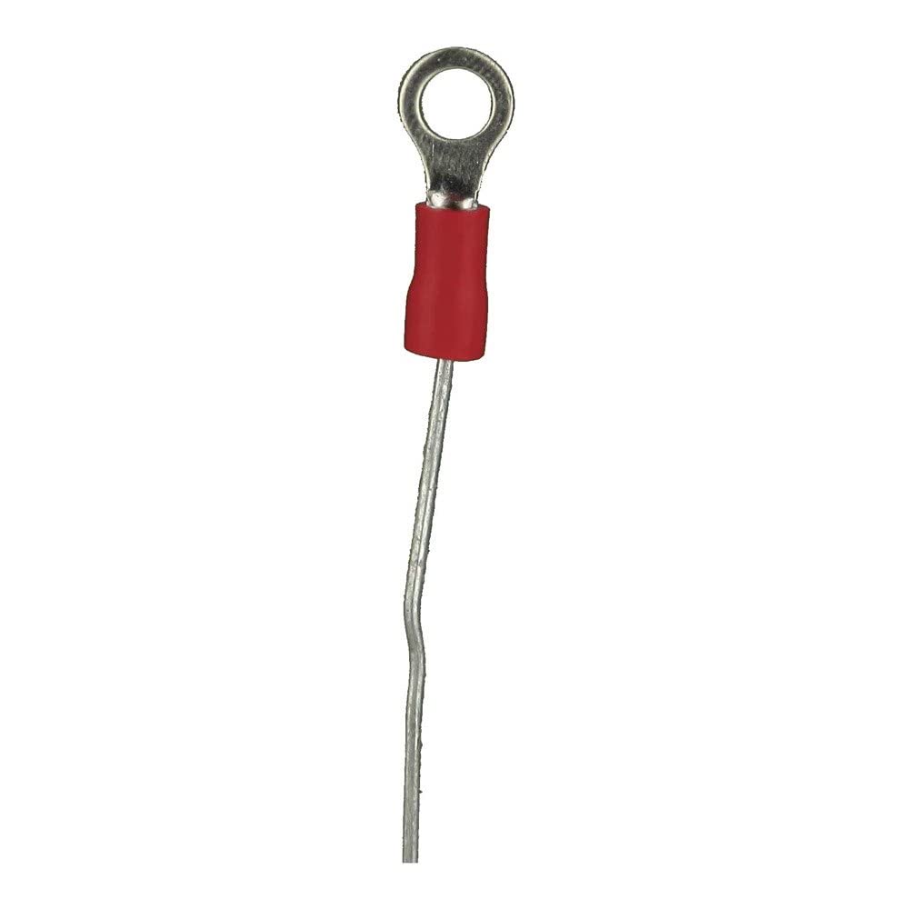 Install Bay #10 Red Vinyl Ring Terminal 22-18 Gauge - Package of 100