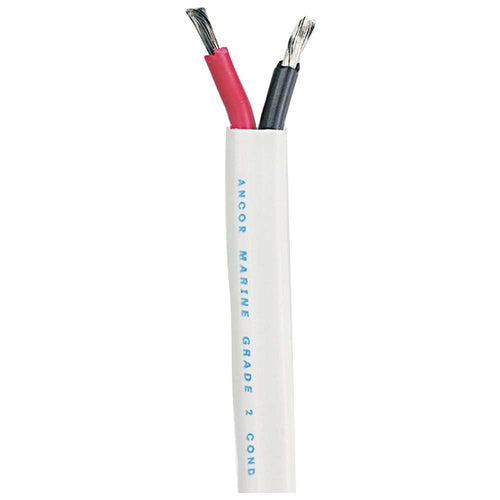 Duplex Cable Ancor Marine Grade Products, 10/2 AWG (2 x 5mm2), Flat - 100ft, Black/Red