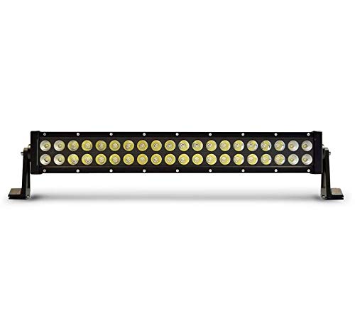 50" Dual Row DV8 Offroad | LED Light Bar | 21,500 Lumen from Cree LED's | Aluminum Housing w/Heat Fins | IP68 Rated Polycarbonate Lens | Flood/Spot Pattern | BRS Pro Series Dual Row BR50E300W3W