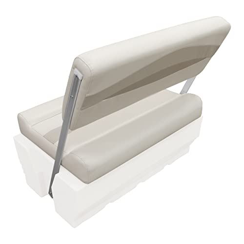 Wise Premier Series BM1152-1066 Pontoon Flip-Flop Seat Cushion Set, Stone/Mocha Java/Khaki