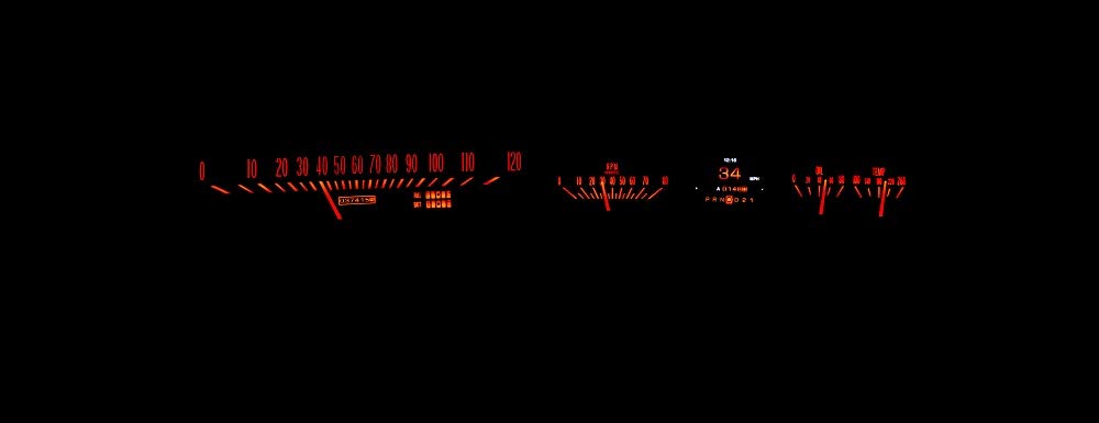 Dakota Digital Compatible with RTX-63C-IMP-X 1963 Chevy Impala Retrotech Gauge Instrument System