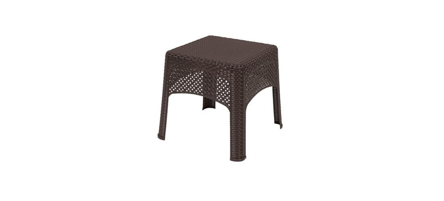 Woven Side Table Adams Manufacturing 8071-60-3731, Earth Brown