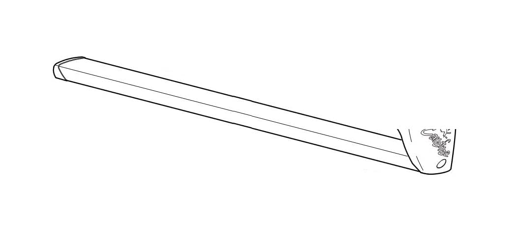 Carefree of Colorado Tall KGJVT15 Awning Mounting Kit for Slideout Alpine Awnings - 15", Black