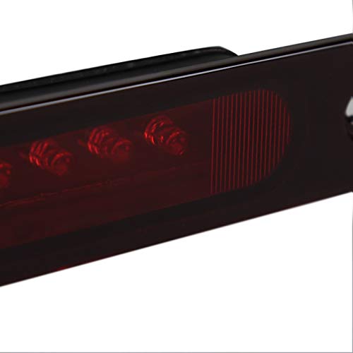 Red LED SPEC-D TUNING 3rd Brake Light Compatible with 2003-2004 Ford Mustang Cobra