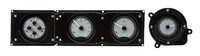 Dakota Digital VHX-68F-TOR-S-W Gauge System Analog Dash Compatible with 1968-69 Ford Torino, Fairlane and Ranchero, Silver Alloy Style, White Backlighting