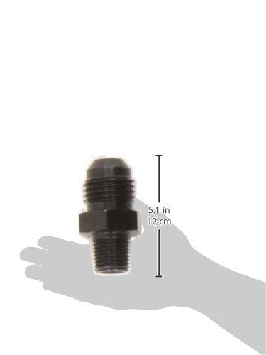 ProClassic Black Edelbrock 660453 Straight Adapter Fitting
