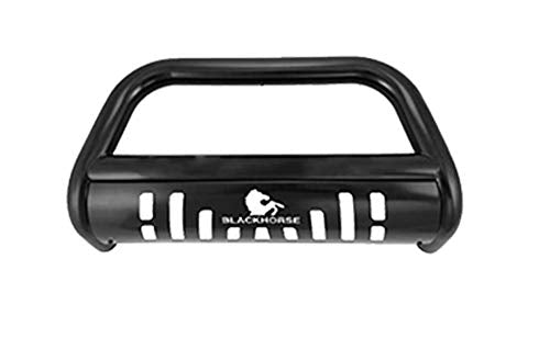 Bull Bar Black Horse Skid Plate Matte Black Compatible with 2019-2023 Ford Ranger-BBFO100A-SP