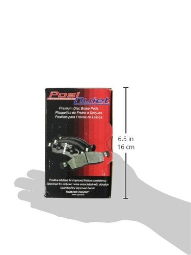 Centric Posi Quiet 105.08620 Premium Ceramic Front Disc Brake Pad Set for Select 2001-2005 Toyota RAV4 Model Years