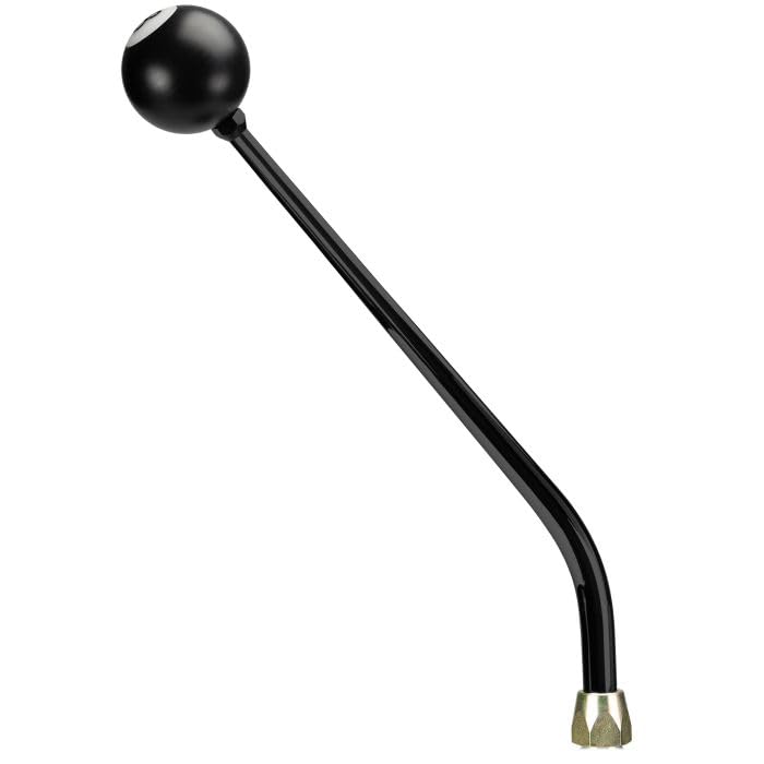 Lokar Performance Products 4L60E Co Shifter Black 16" Single Bend Lever 8-Ball Knob GM