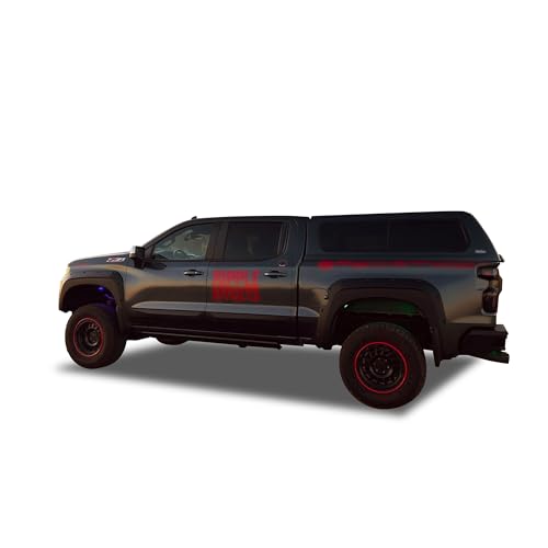 Black Horse Elite Power Board Retractable Black Compatible with 2019-2021 Silverado-Sierra 1500 Double Cab/2020-2023 Silverado and Sierra 2500-3500 Double Cab-PWBR1179