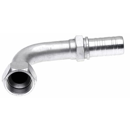 G17213-0808 nobrandname Dual Seat Female JIC 37/SAE 45 Flare Swivel - 90 Bent Tube
