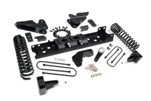 Zone Offroad 2019-2024 Ram 3500 ZOND105 4WD Gas; 2024 Big Horn/Laramie/Ltd/Tradesman,2DR/4DR | 4 in Std. Full Suspension Lift Kit | No OL Springs | 3" Rr. Lift | No Shocks