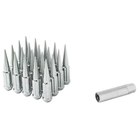 8 Lug Gorilla Automotive SPK8-00916 9/16 Spike Lug Install Kit Chrome