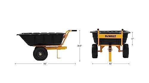 Swivel/Dump Cart DEWALT - Convertible to Tow/Wheelbarrow