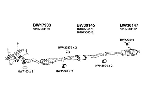 HW420510 Ansa - Exhaust Hanger