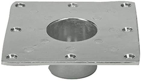 48733 Cp products Square Recessed Heavy Duty Flush Mount Pedestal Base (4)